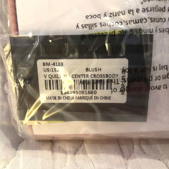 Badgley Mischka Quilted Crossbody Bag - Picture 3 of 8